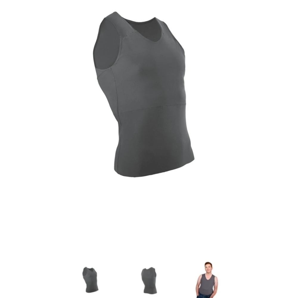 GC2B Chest Binder Medium White and Black